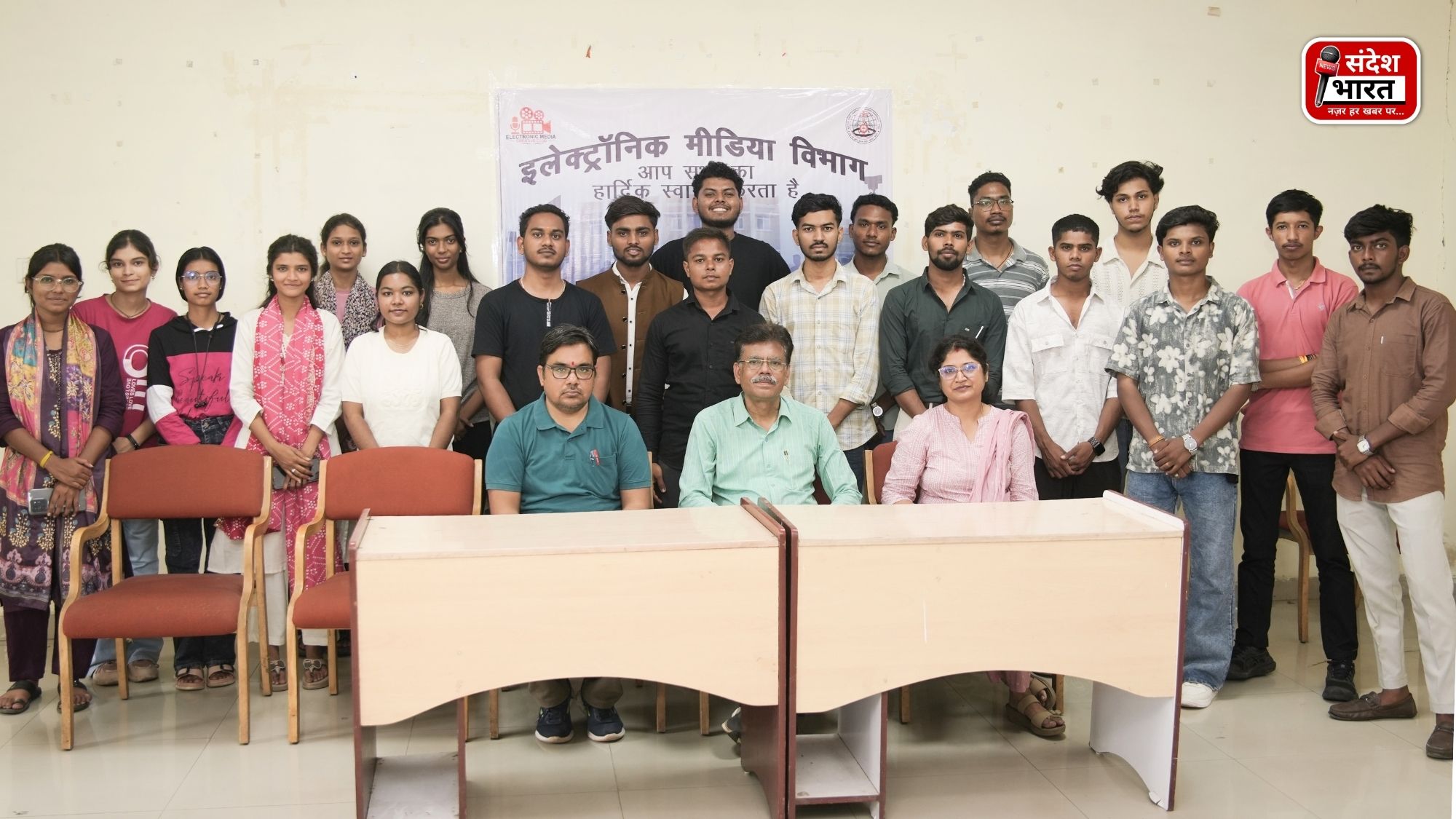 Department of Electronic Media में Creative Film Club का शुभारंभ, विद्यार्थियों को मिलेगा रचनात्मक मंच