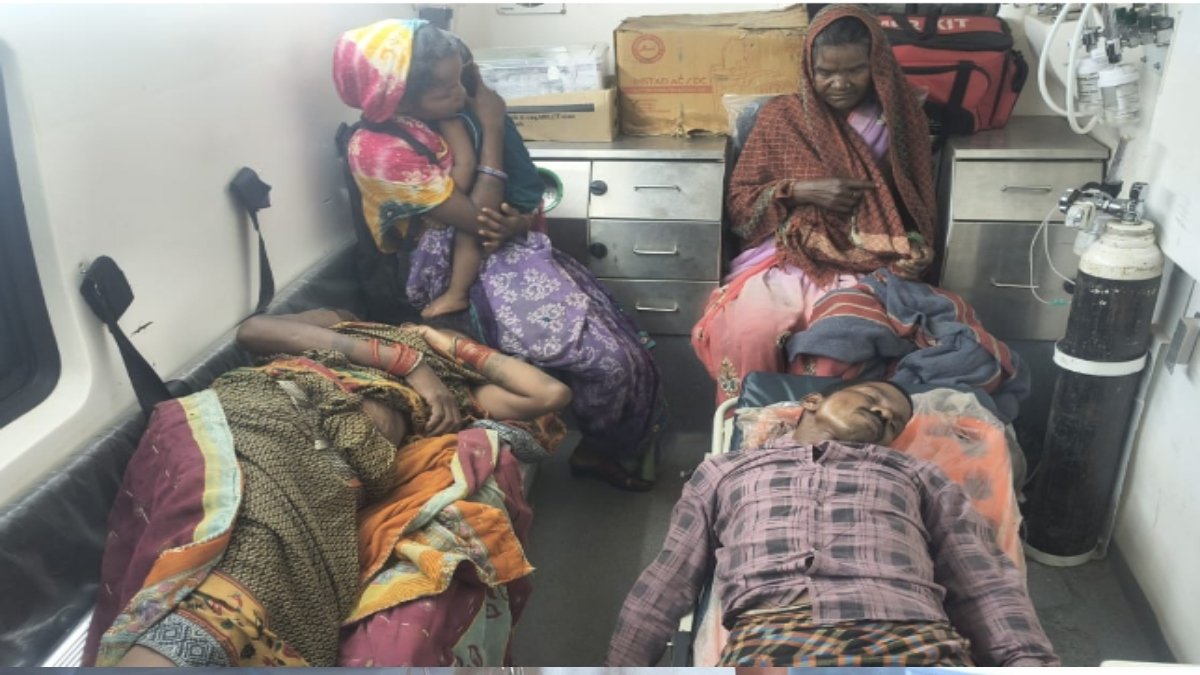 घर पर गिरी गाज, चपेट में आने से बैगा दंपती की मौत, मचा हड़कंप