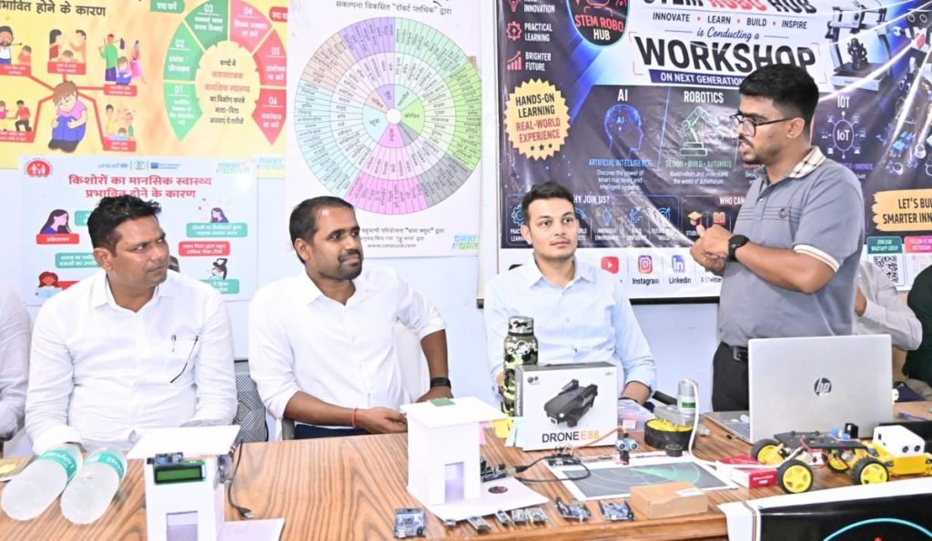 अब गांव के बच्चे भी बनाएंगे रोबोट: मगरलोड में शुरू होगी अत्याधुनिक रोबोटिक्स और 3D प्रिंटिंग लैब